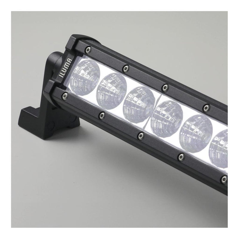 Load image into Gallery viewer, Iluma Light Bar 3W Cree 6 LED 7.5" 192mm Length Flood Beam Black