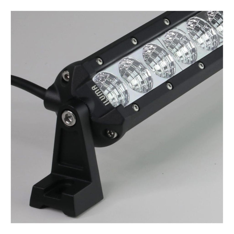 Load image into Gallery viewer, Iluma Light Bar 3W Cree 6 LED 7.5" 192mm Length Flood Beam Black