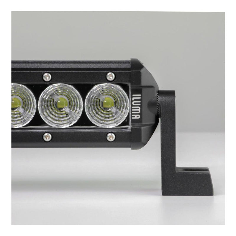 Load image into Gallery viewer, Iluma Light Bar 3W Cree 6 LED 7.5" 192mm Length Flood Beam Black