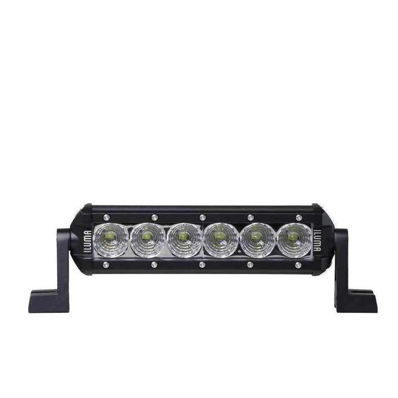 Load image into Gallery viewer, Iluma Light Bar 3W Cree 6 LED 7.5" 192mm Length Flood Beam Black
