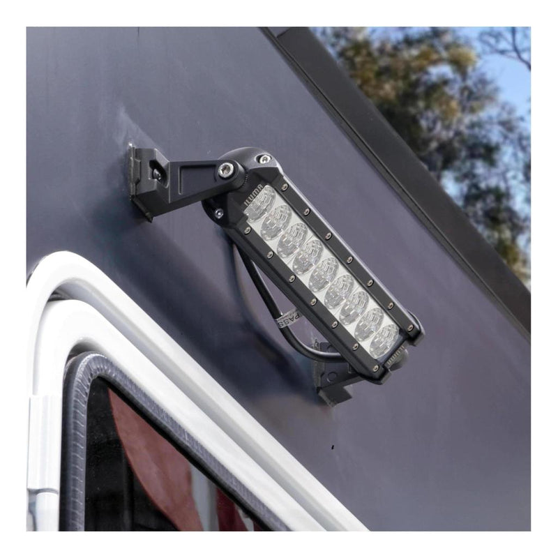 Load image into Gallery viewer, Iluma Light Bar 3W Cree 9 LED 11" 273mm Length Flood Beam Black