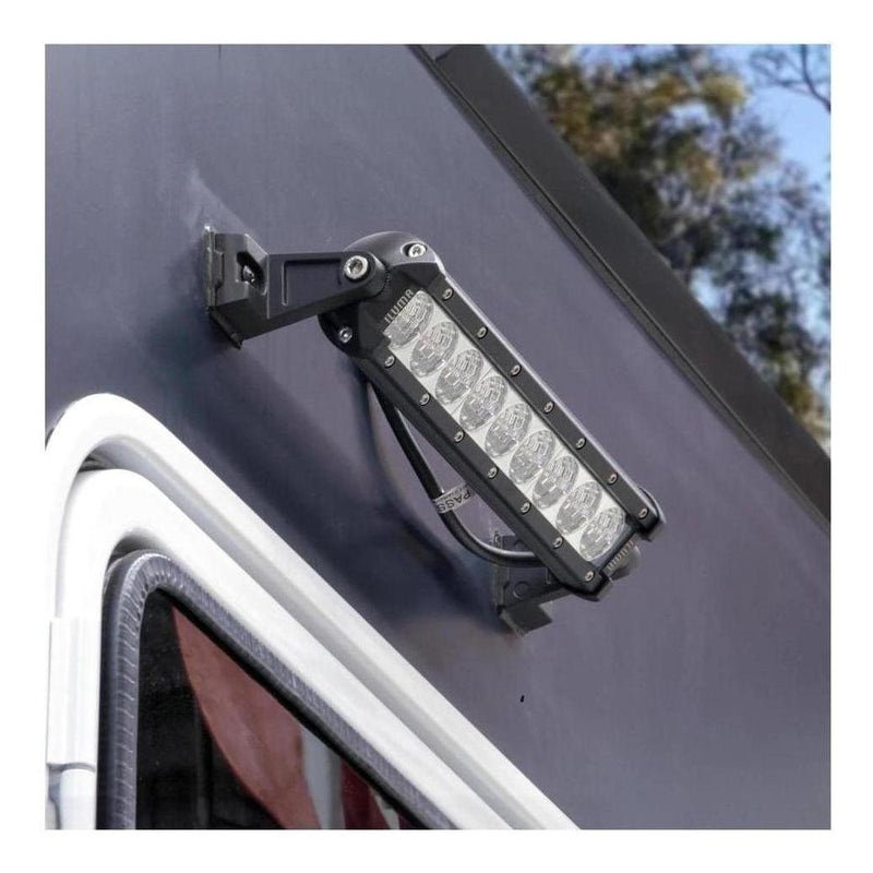 Load image into Gallery viewer, Iluma Light Bar 3W Cree 9 LED 11" 273mm Length Flood Beam Black