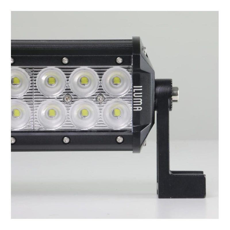 Load image into Gallery viewer, Iluma Light Bar Double Row 3W Cree 24 LED 11.8" 300mm Length Flood Beam Black