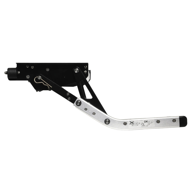 Load image into Gallery viewer, Iluma Single Electric Aluminium Step Inc Amber LED Light Silver