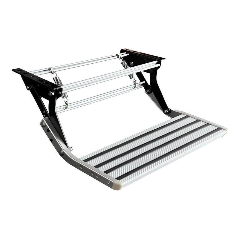 Load image into Gallery viewer, Iluma Single Manual Pull Out Aluminium Step Silver No Light