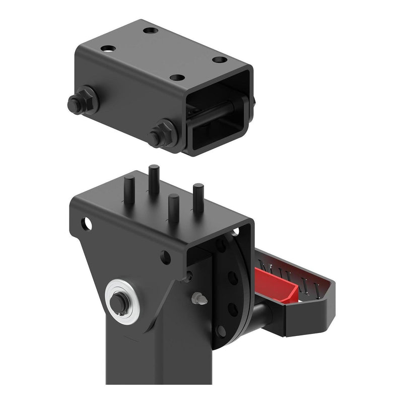 Load image into Gallery viewer, Iluma Telescopic Drop Down Stabilizer leg Corner Steadies 550 - 880mm Black