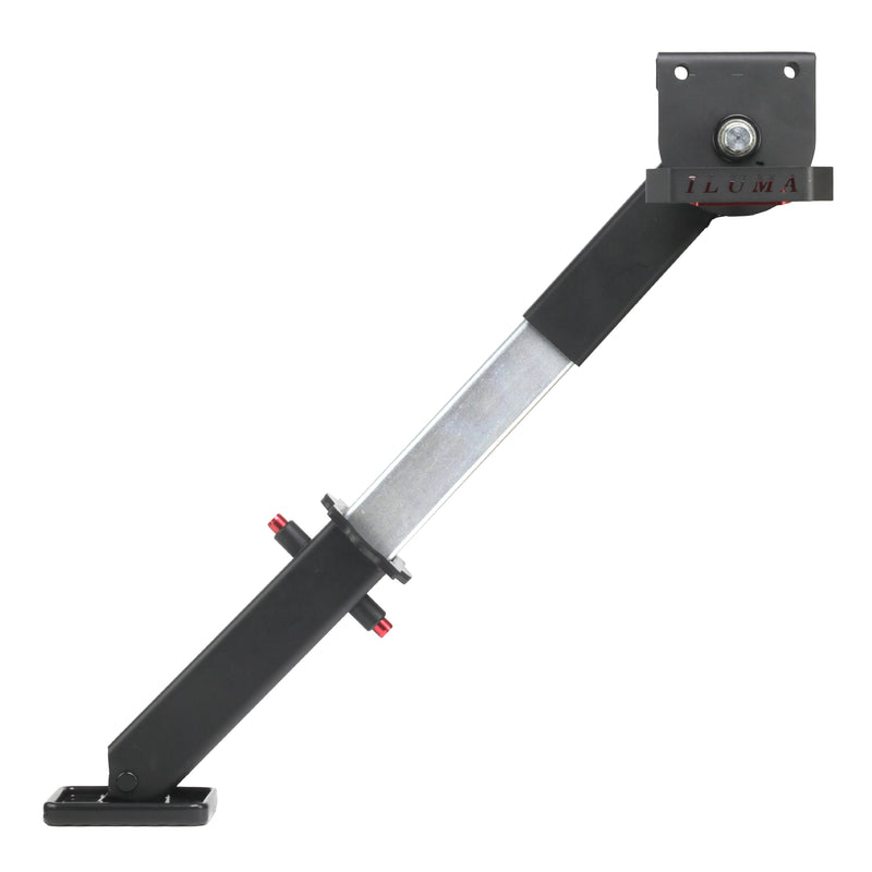 Load image into Gallery viewer, Iluma Telescopic Drop Down Stabilizer leg Corner Steadies 550 - 880mm Black