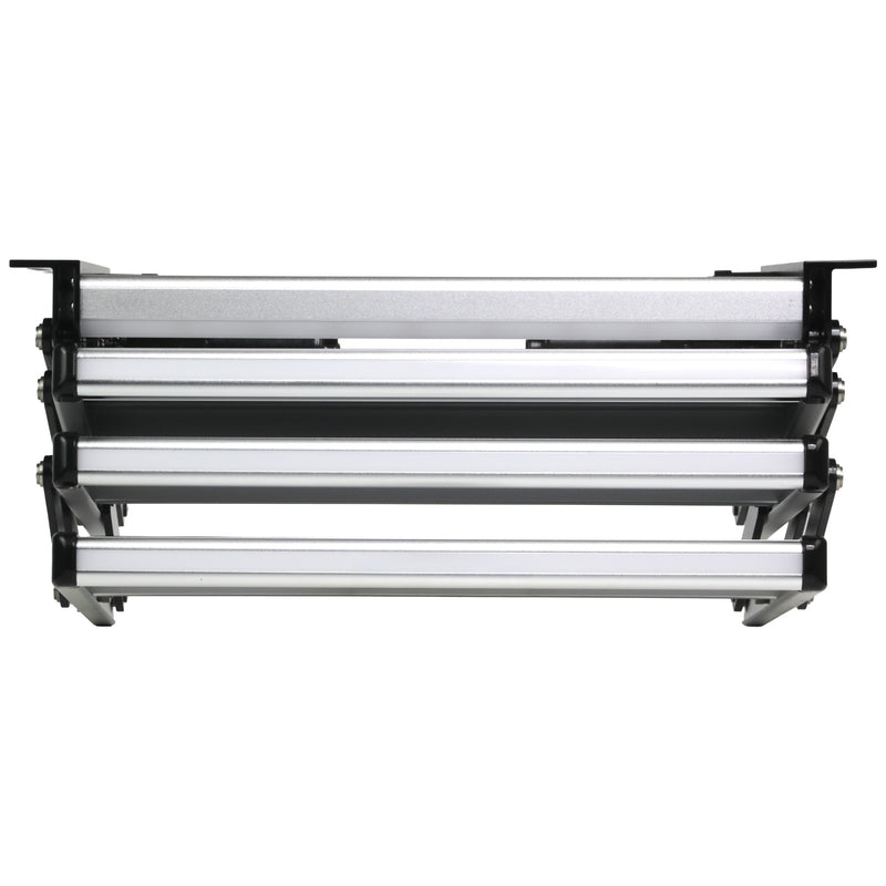 Load image into Gallery viewer, Iluma Triple Electric Aluminium Step Inc Amber LED Light Silver
