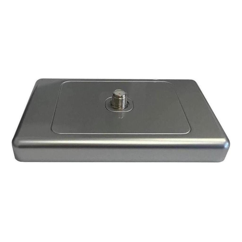 Load image into Gallery viewer, Iluma Wall Plate Single TV Antenna F Type Socket Outlet Silver