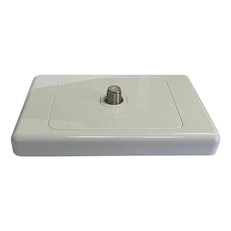 Load image into Gallery viewer, Iluma Wall Plate Single TV Antenna F Type Socket Outlet White