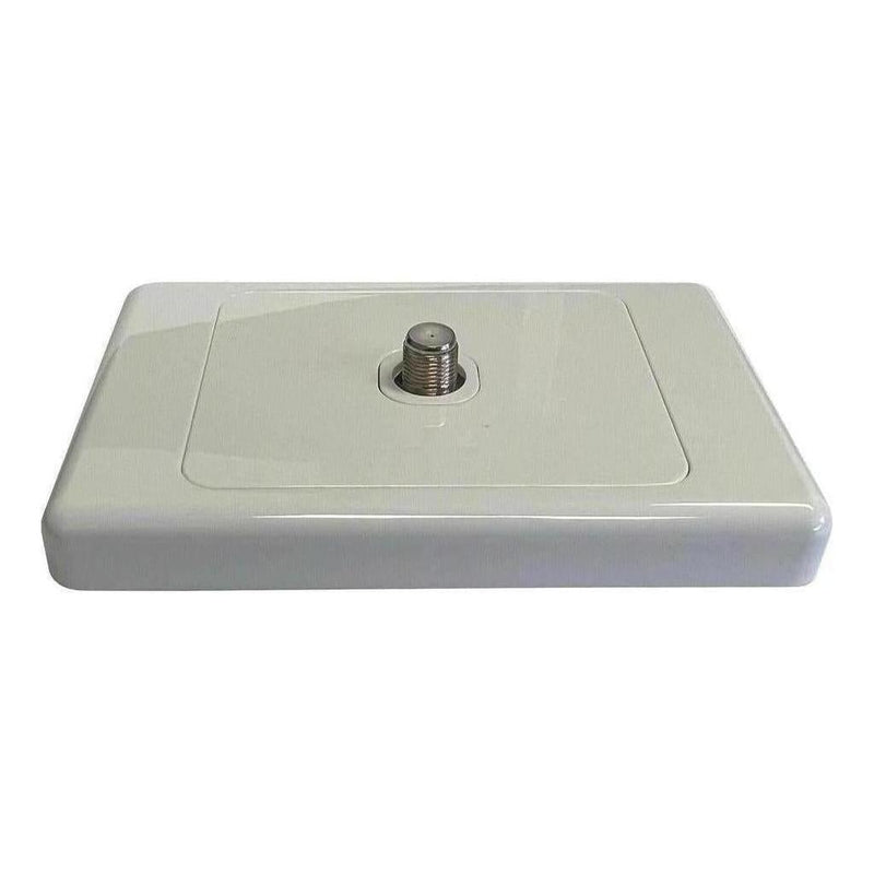 Load image into Gallery viewer, Iluma Wall Plate Single TV Antenna F Type Socket Outlet White