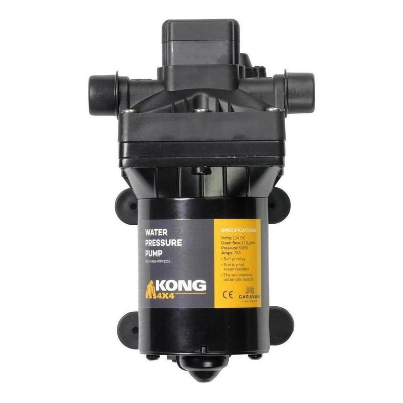 Load image into Gallery viewer, Kong 12V 55PSI 11.3 LPM Fresh Water Pressure Pump
