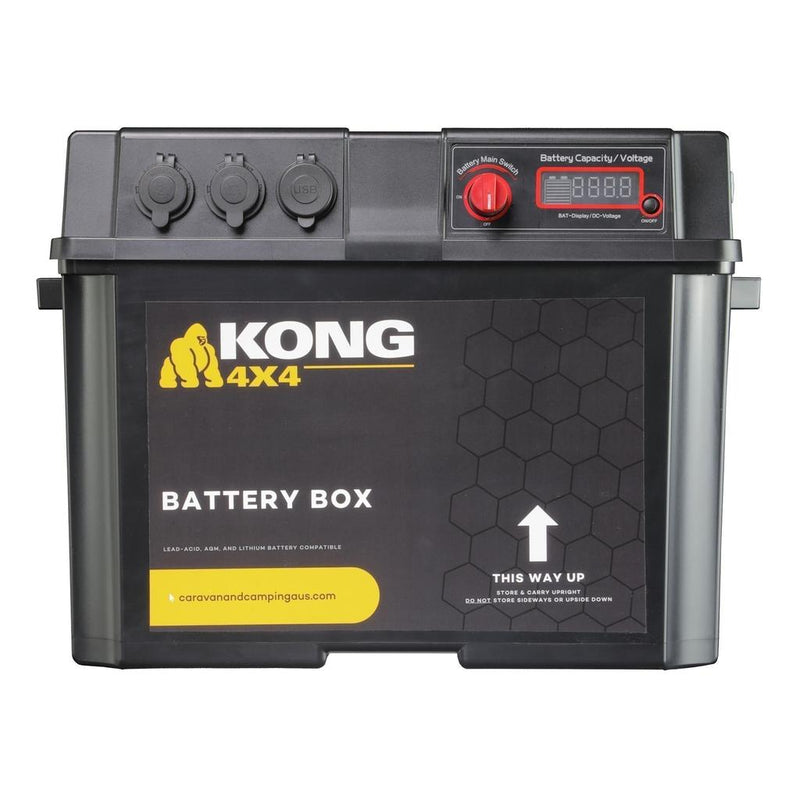 Load image into Gallery viewer, Kong 12V Battery Box Power Station With Power Accessory Sockets