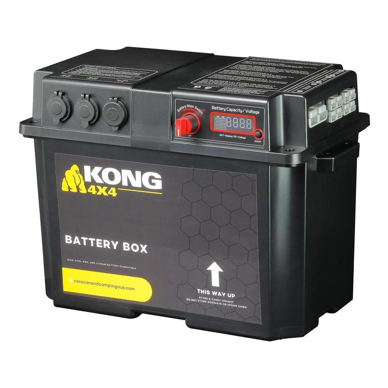 Load image into Gallery viewer, Kong 12V Battery Box Power Station With Power Accessory Sockets