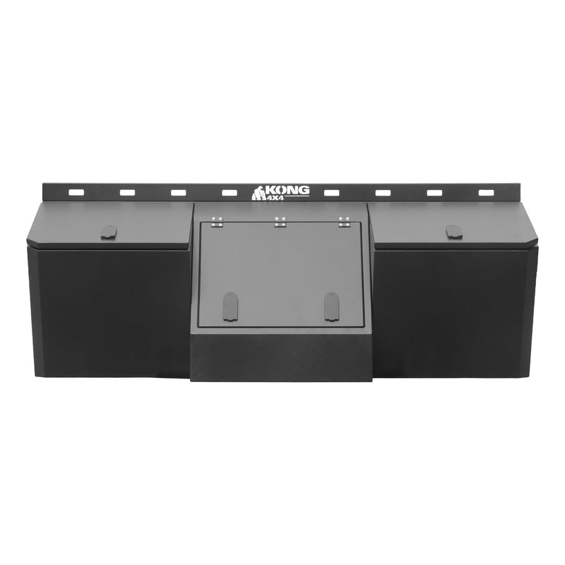 Load image into Gallery viewer, Kong Black Aluminium Tool Box 4 Compartments 2100x1133x755mm