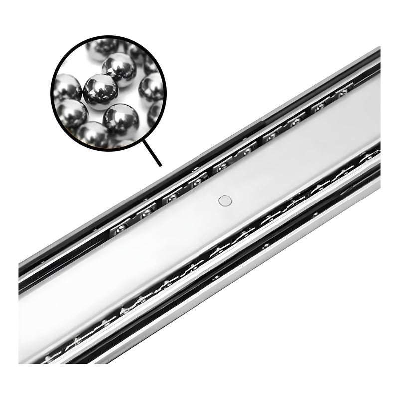 Load image into Gallery viewer, Kong Heavy Duty RH/LH Locking Drawer Slides Stainless Steel 800mm - 120Kgs Pair