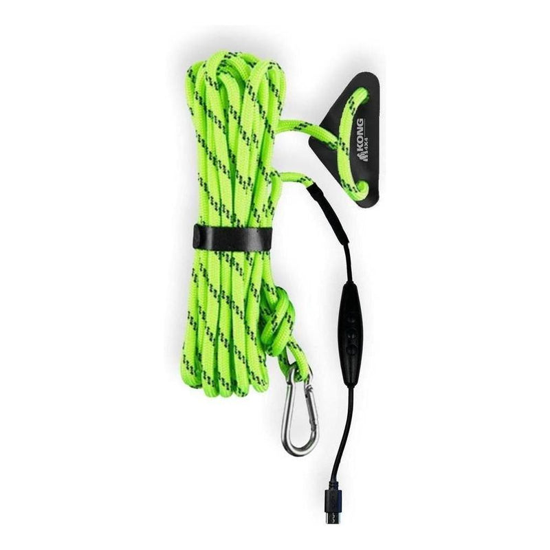 Load image into Gallery viewer, Kong LED Tiedown Rope with USB-C 6 Meter Length Green