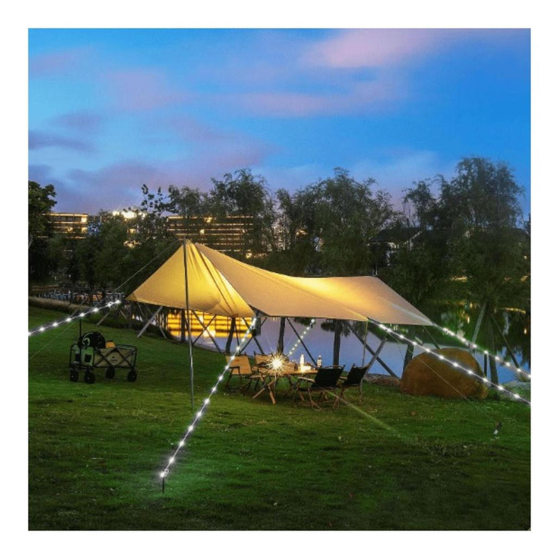 Load image into Gallery viewer, Kong LED Tiedown Rope with USB-C 6 Meter Length White