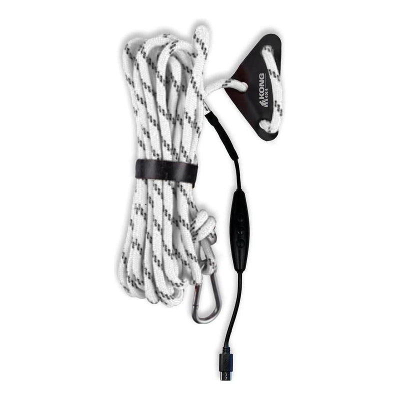 Load image into Gallery viewer, Kong LED Tiedown Rope with USB-C 6 Meter Length White