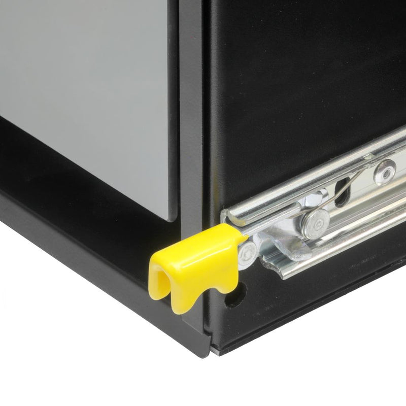 Load image into Gallery viewer, Kong Slide Out Kitchen 1200 x 500mm inc Thetford K1540 Mini Grill / MK3 Argent Sink - Black