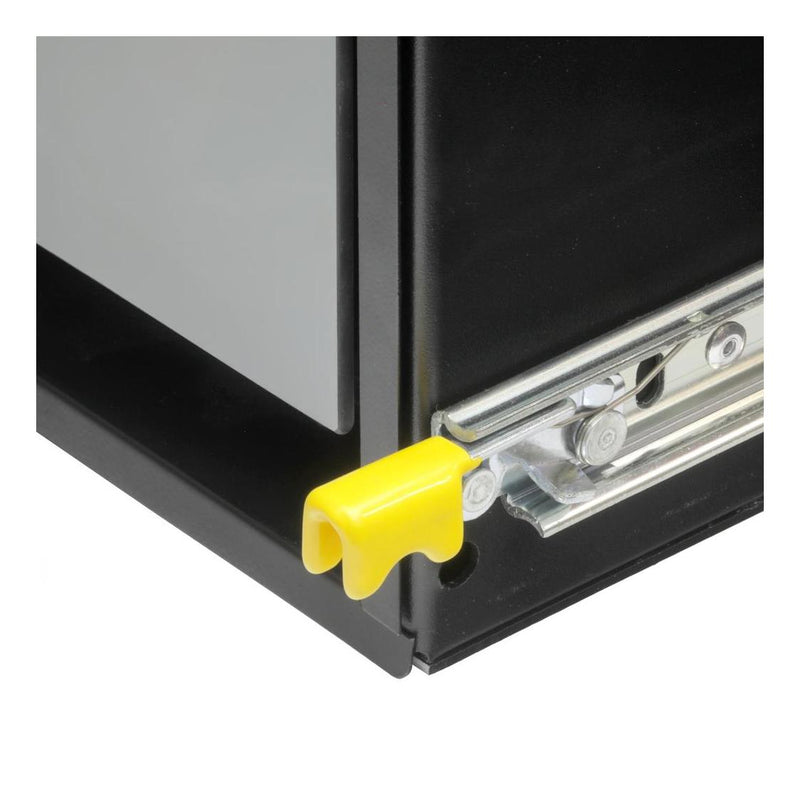 Load image into Gallery viewer, Kong Slide Out Kitchen 1200 x 500mm inc Thetford K1540 Mini Grill / MK3 Argent Sink - Black