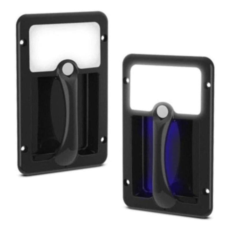 Load image into Gallery viewer, LED Auto lamp Grab Handle Light Black Bargman Style