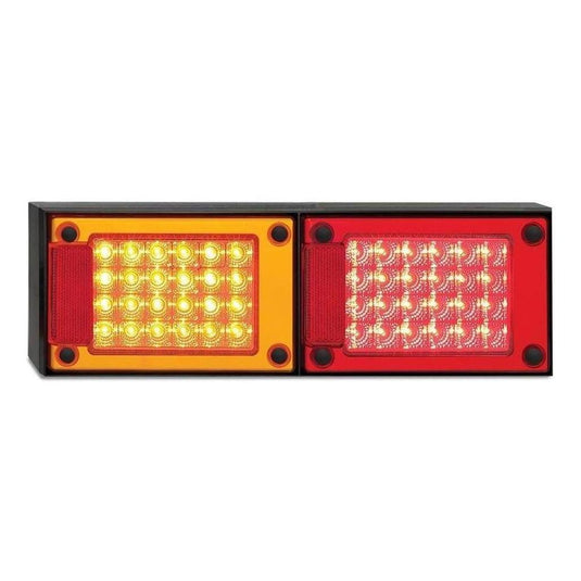 LED Autolamp 12V/24V Combination Stop/Tail/Indicator Light Blister