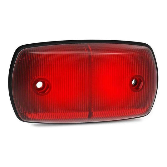 LED Autolamp 12V/24V Red LED Rear Position Marker Lamp Blister