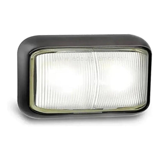 LED Autolamp 12V/24V White LED Front Position Marker Lamp