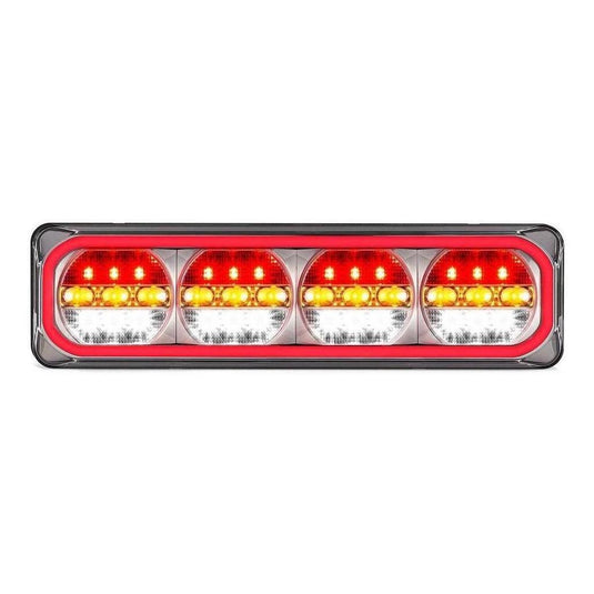 LED Autolamp RHS 12V Stop/Tail/Indicator/Reverse Taillight 385x104x31mm