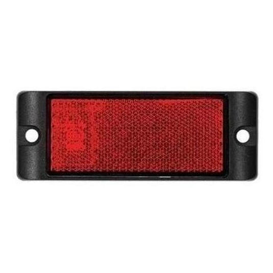 LED Autolamp Red Reflector 70x30x6mm (Box of 100)