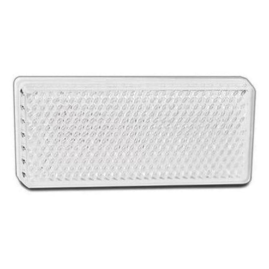 LED Autolamp White Reflector Stick On 70x30x6mm (Box of 100)
