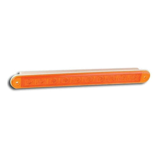 LED Autolamps 12V Sequential Amber Indicator Strip Light 237x25x3mm