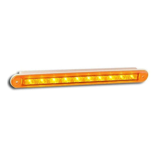 LED Autolamps 12V Sequential Amber Indicator Strip Light 237x25x3mm