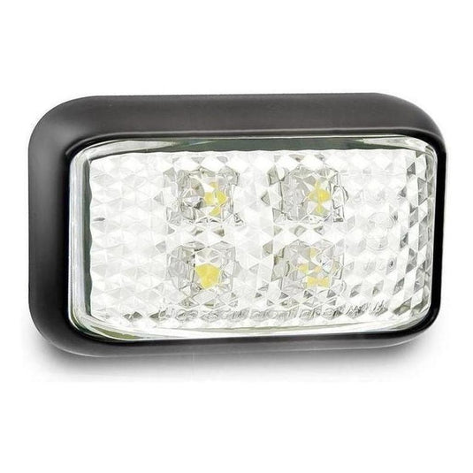 LED Autolamps White Front End Outline Marker Lamp 58X35X21mm