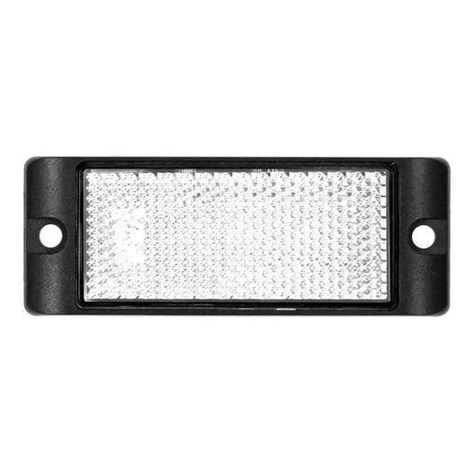 LED Autolamps White Reflector with Mounting Bracket Twin Blister Pack