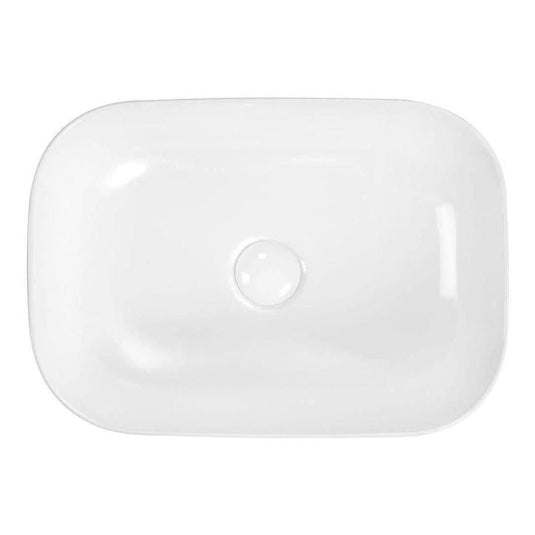 Lina Ceramic Basin Sink 460 x 320 x 135 Matt White