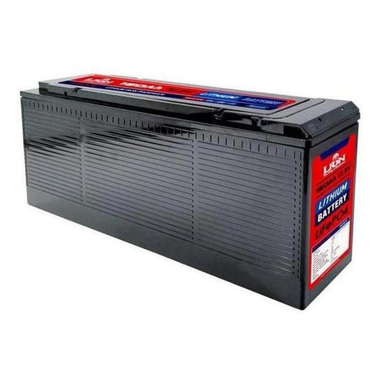 Lion 160AH Lithium Deep Cycle Battery Slim 552x110x240mm 17.5Kg