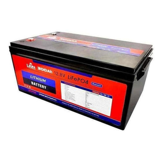 Lion 300AH Lithium Deep Cycle Battery 520x269x220mm 33Kg