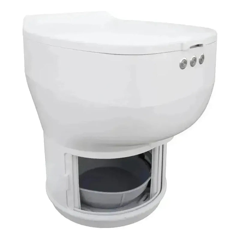 Load image into Gallery viewer, LooSeal Elite Auto Sealing Waterless Toilet White Inc Bonus 32 Inch 81cm TV