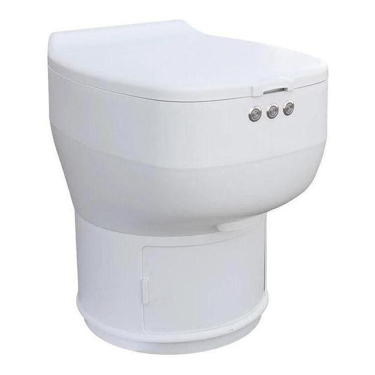 Load image into Gallery viewer, LooSeal Elite Auto Sealing Waterless Toilet White Inc Bonus 32 Inch 81cm TV