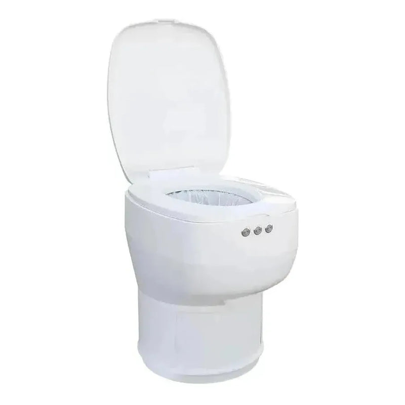 Load image into Gallery viewer, LooSeal Elite Auto Sealing Waterless Toilet White Inc Bonus 32 Inch 81cm TV