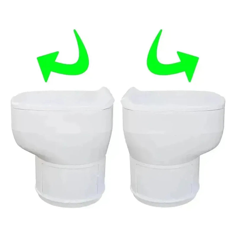 Load image into Gallery viewer, LooSeal Elite Auto Sealing Waterless Toilet White Inc Bonus 32 Inch 81cm TV