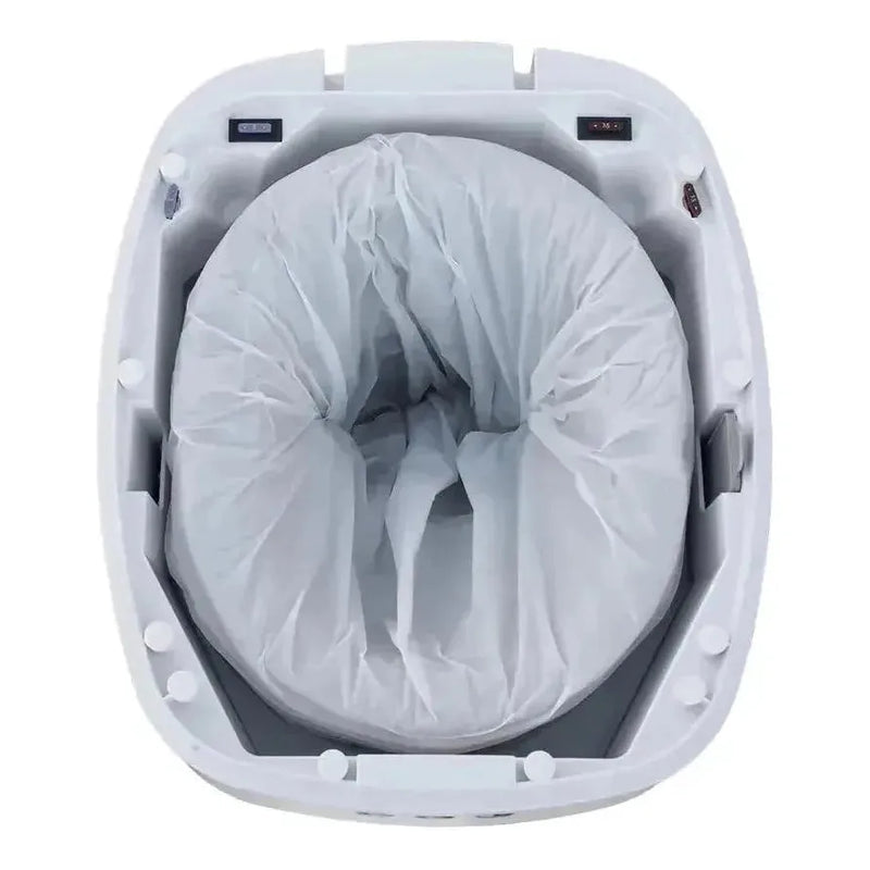 Load image into Gallery viewer, LooSeal Elite Auto Sealing Waterless Toilet White Inc Bonus 32 Inch 81cm TV