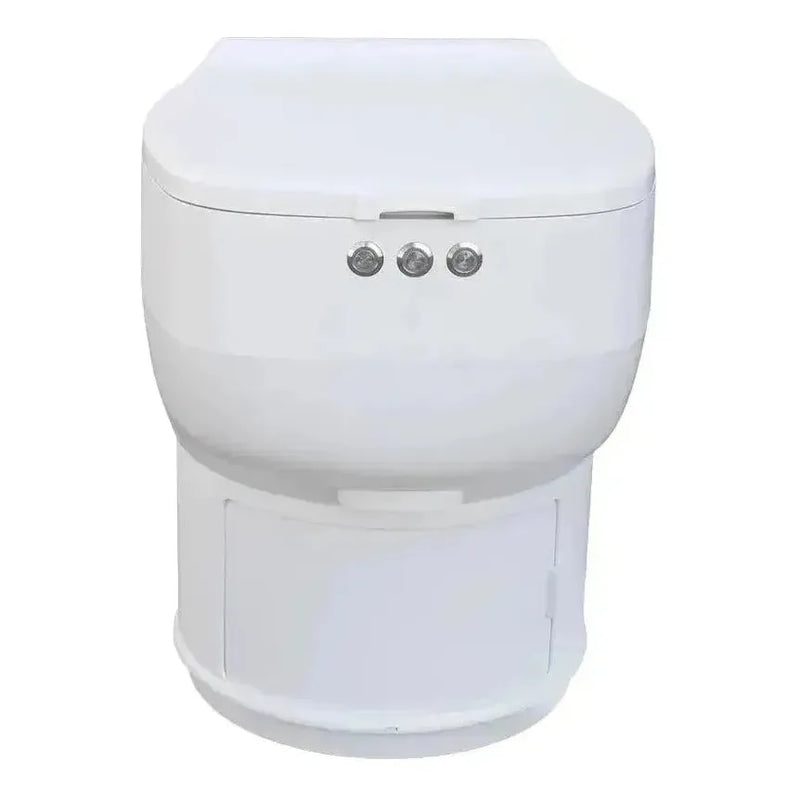 Load image into Gallery viewer, LooSeal Elite Auto Sealing Waterless Toilet White Inc Bonus 32 Inch 81cm TV