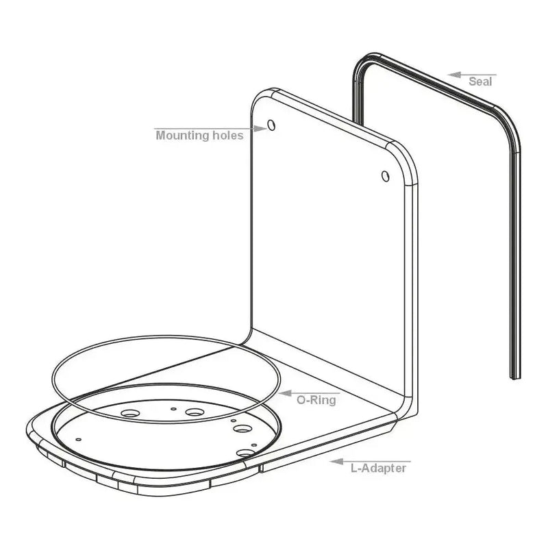 Load image into Gallery viewer, LooSeal Toilet L-Adaptor Medium