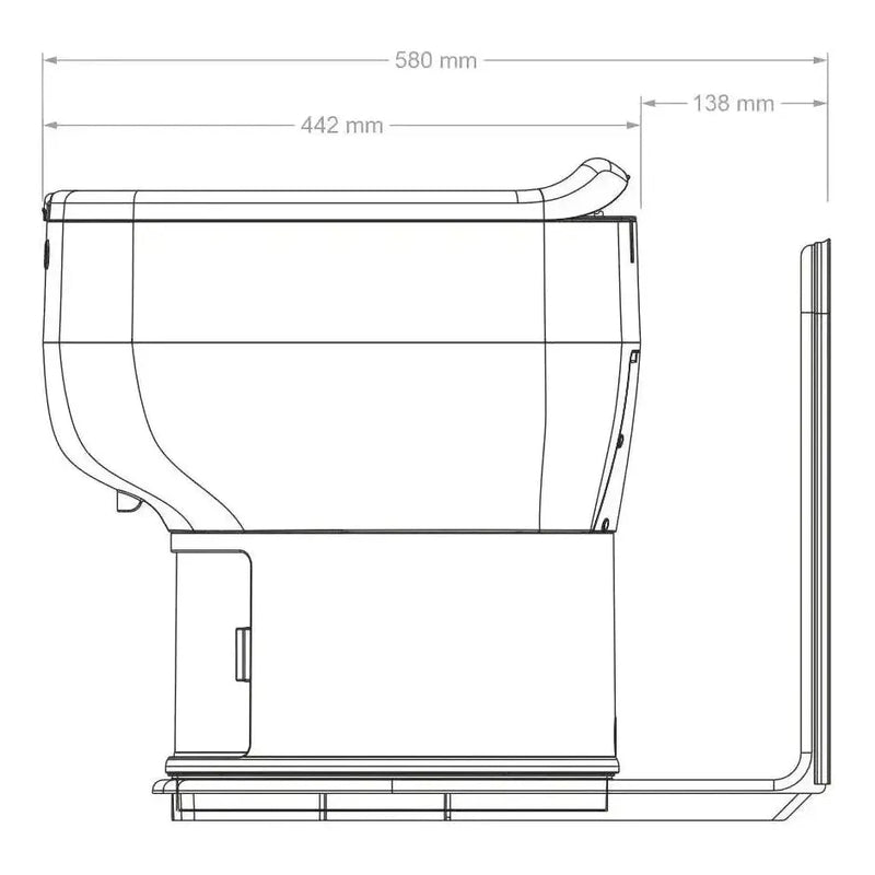 Load image into Gallery viewer, LooSeal Toilet L-Adaptor Medium