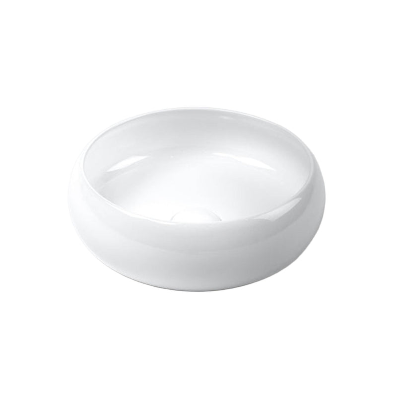 Load image into Gallery viewer, Luna Ceramic Basin Sink Round 360 x 360 x 125 - Gloss White
