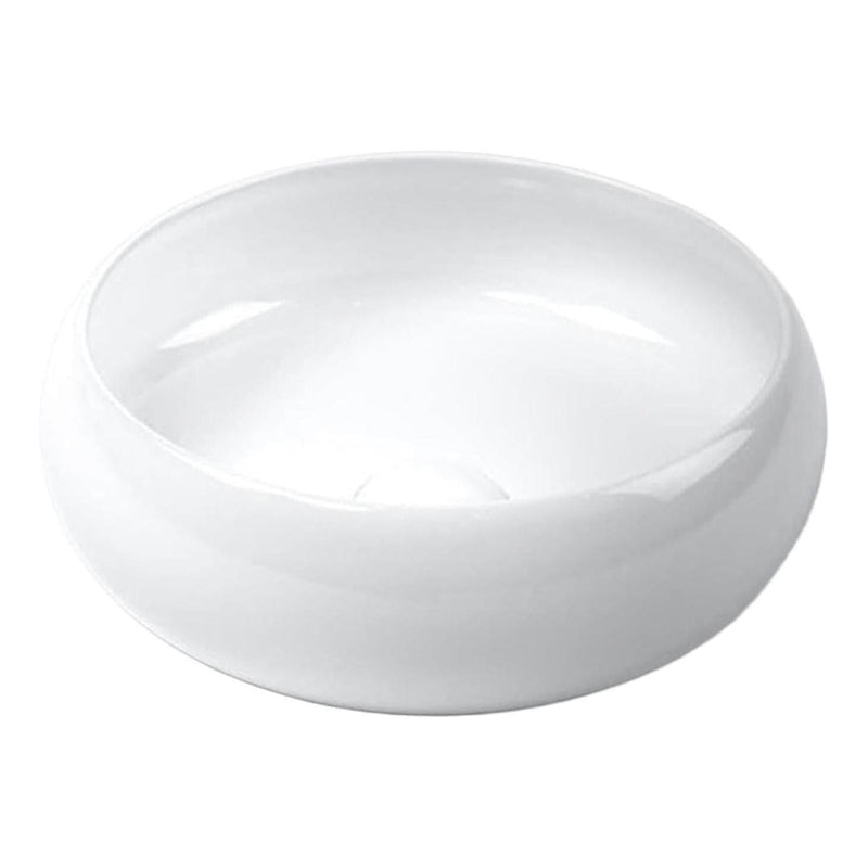 Load image into Gallery viewer, Luna Ceramic Basin Sink Round 360 x 360 x 125 - Gloss White