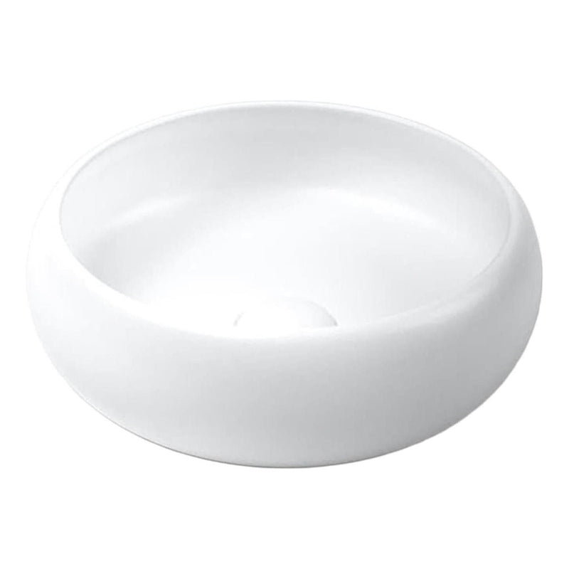 Load image into Gallery viewer, Luna Ceramic Basin Sink Round 360 x 360 x 125 - Matte White
